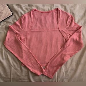 Pink Crop Top